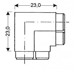 ANGLE POUR PROFIL PVC A CLIPSER JPC-1129