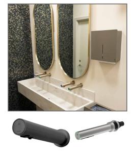 DISTRIBUTEUR AUTOMATIQUE DE SAVON MURAL ENCASTRABLE DAN DRYER