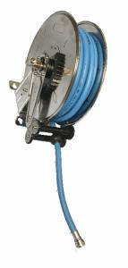 ENROULEUR AUTOMATIQUE COMPACT CENTRALE NETTOYAGE INOX 15M