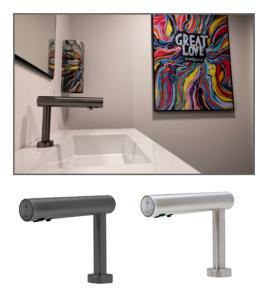 DISTRIBUTEUR AUTOMATIQUE DE SAVON MOUSSE ENCASTRABLE SUR EVIER DAN DRYER