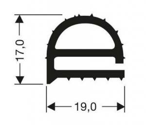 JOINT CAOUTCHOUC POUR CHAMBRE FROIDE JCR-0010