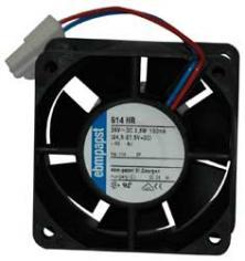 Ventilateurs axiaux compacts à courant continu