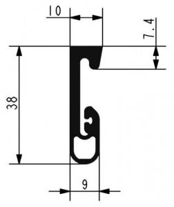 BOURRELET EPDM 2350 FERMATIC 02350NR024