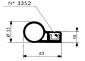 BOURRELET EPDM 3461 FERMATIC 03461NR025