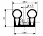 BOURRELET EPDM 4451 FERMATIC 04451NR010