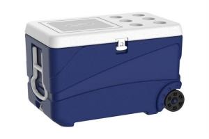 CONTENEUR ISOTHERME ICE BOX PRO 2 ROUES 65L