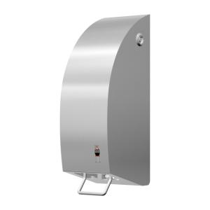 DISTRIBUTEUR ACIER INOX MANUEL DE SAVON DAN DRYER