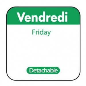 Etiquettes amovibles HACCP