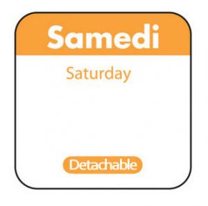 Etiquettes amovibles HACCP