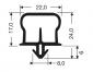 JOINT CAOUTCHOUC POUR CHAMBRE FROIDE JCR-012