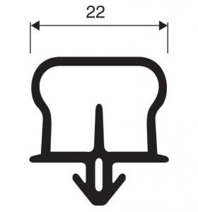 JOINT CAOUTCHOUC POUR CHAMBRE FROIDE JCR-012