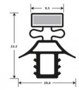 JOINT PVC MAGNETIQUE POUR MEUBLES FRIGOS JPC-1720