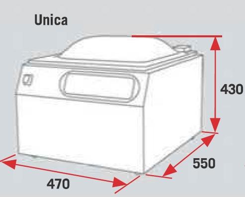 Machine sous vide Lavezzini Unica 400