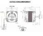 MOTEUR DE VENTILATEUR ELCO NGSV 25-30/724 25 W