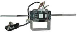 Moteur électrique double arbre de ventilation