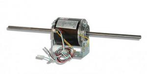 Moteur électrique double arbre de ventilation