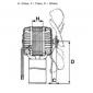 MOTEUR ELECTRIQUE VN5.13.311.D120-XNW