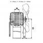 MOTEUR ELECTRIQUE VNT25.40.401D130-XNW