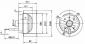 MOTOTURBINE R2E 160 AY47.01 EBMPAPST-XNW