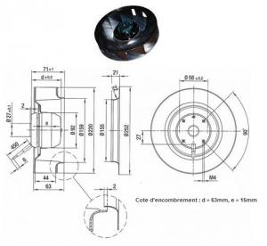 MOTOTURBINE R2E220 RA38-01 EBMPAPST