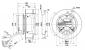 MOTOTURBINE R3G190 AF50 01 EBMPAPST-XNW