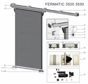 PIECES DETACHEES FERMATIC 3520 3530 FERMOD