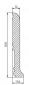 PLINTHE PUR PLEINE HAUTEUR 100MM