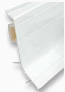 PLINTHE SIMPLE PVC A LEVRES SOUPLES H100MM
