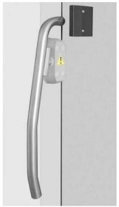 Poignées de décollement pour portes coulissantes isothermes