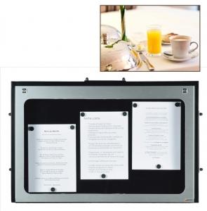 Porte menu extérieur mural
