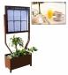 PORTE MENU EXTERIEUR PIED JARDINIERE DOUBLE FACE LUMINEUX LUBERON JURINE