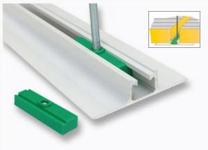 Profilés de finition et de rénovation pour l'hygiène en chambres froides