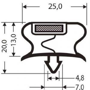Profils PVC à clipser avec aimant JPC