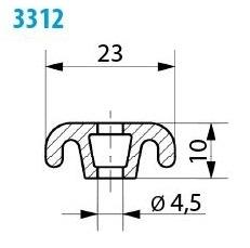 RAIDISSEUR 3312 FERMATIC 03312NR250