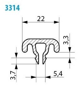 RAIDISSEUR 3314 FERMATIC 03314NR250