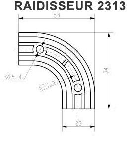 RAIDISSEUR D'ANGLE 2313 FERMATIC 14347