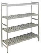 RAYONNAGE POLYMERE 6611 3027x460x1685 5 NIVEAUX