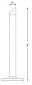 TOTEM TUBULAIRE SUR PIED 4,5L JVD