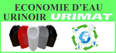 Economie eau Urinoir sans eau URIMAT