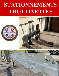park stationnement trotinettes électriques