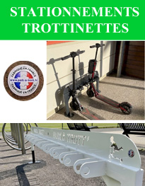 PARKING STATIONNEMENT TROTTINETTES
