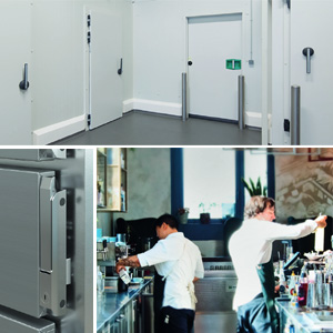 Accessoires portes pivotantes isothermes