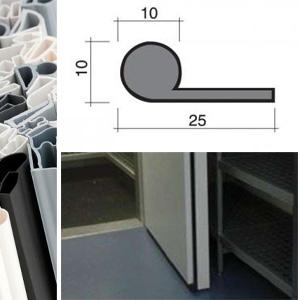 Joint mousse et caoutchouc cellulaire pour chambre froide