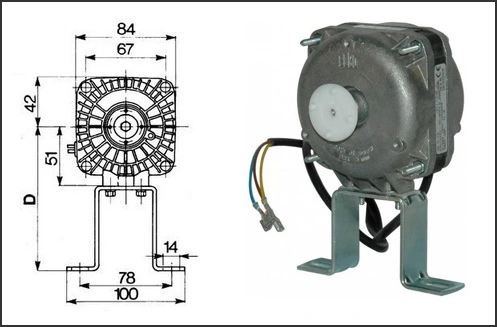 Moteurs électriques sur pied