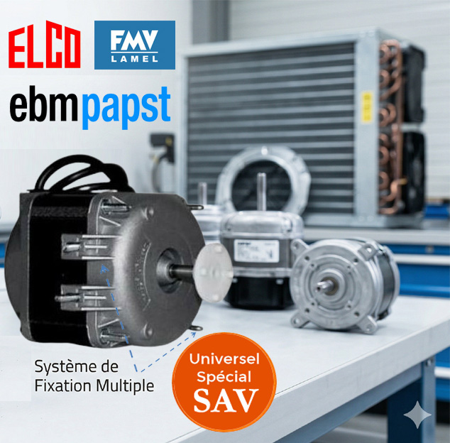Moteurs électriques multi-fixation