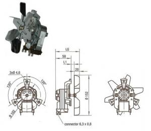 VENTILATEUR AIR CHAUD R2A150-AC01-13