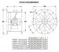 VENTILATEUR AXIAL HCT-35-4M/PL-XNW