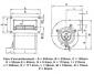 VENTILATEUR CENTRIFUGE D2E 133 AM47.01 EBMPAPST-XNW