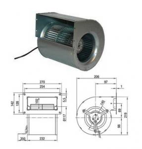 VENTILATEUR CENTRIFUGE D2E 146-AP43-02 EBMPAPST-XNW