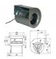 VENTILATEUR CENTRIFUGE D2E 146-AP43-02 EBMPAPST-XNW